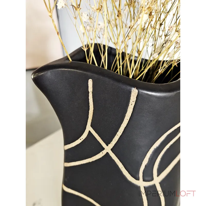 Ваза BlessLight Abstract flat vase A 9657