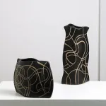 Ваза BlessLight Abstract flat vase B 9658