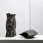 Ваза BlessLight Abstract flat vase B 9658