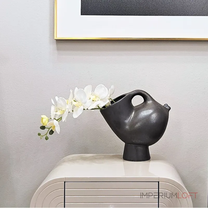 Ваза BlessLight Horn ancient glazed vase 9662