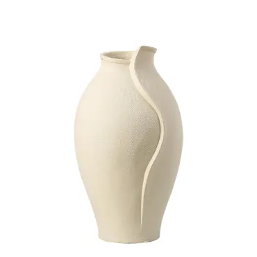 Ваза BlessLight Olive vase-Creamy white 9665