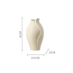 Ваза BlessLight Olive vase-Creamy white 9665