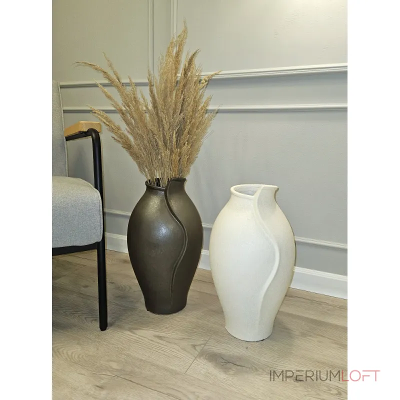 Ваза BlessLight Olive vase-Creamy white 9665