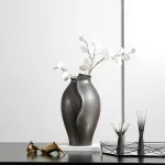Ваза BlessLight Olive vase-Ancient glaze 9666