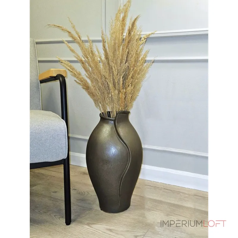 Ваза BlessLight Olive vase-Ancient glaze 9666