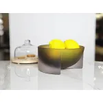 Чаша BlessLight Transparent Green bowl 9676