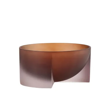 Чаша BlessLight Transparent Brown bowl 9677