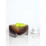 Чаша BlessLight Transparent Brown bowl 9677