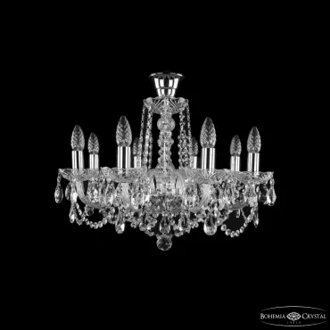 Подвесная люстра Bohemia Ivele Crystal 1402 1402/8/195 Ni Tube Подвесная люстра Bohemia Ivele Crystal 1402 1402/8/195 Ni Tube