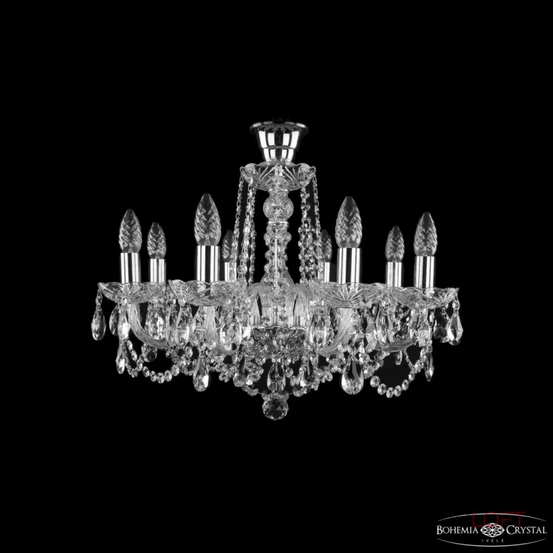 Подвесная люстра Bohemia Ivele Crystal 1402 1402/8/195 Ni Tube Подвесная люстра Bohemia Ivele Crystal 1402 1402/8/195 Ni Tube