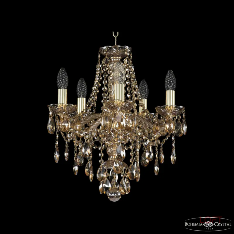 Подвесная люстра Bohemia Ivele Crystal 1415 1415/5/141 G M721