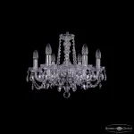 Подвесная люстра Bohemia Ivele Crystal 1402 1402/6/160 Ni Подвесная люстра Bohemia Ivele Crystal 1402 1402/6/160 Ni