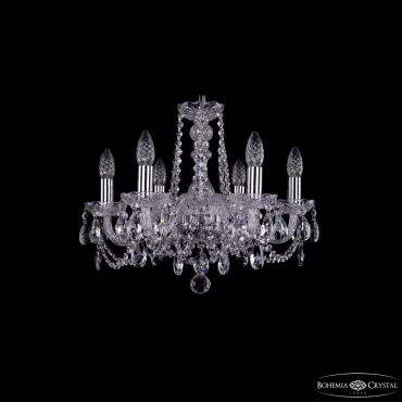 Подвесная люстра Bohemia Ivele Crystal 1402 1402/6/160 Ni