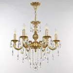 Подвесная люстра Bohemia Ivele Crystal AL7901 AL79101/6/175 B G