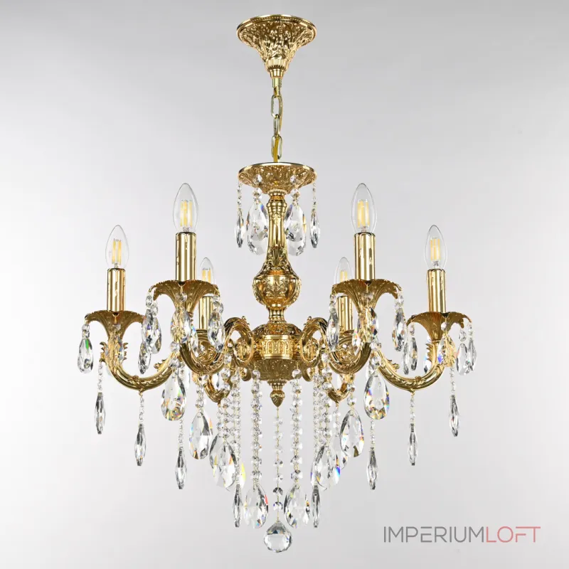 Подвесная люстра Bohemia Ivele Crystal AL7901 AL79101/6/175 B G