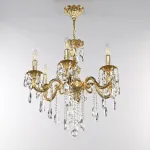 Подвесная люстра Bohemia Ivele Crystal AL7901 AL79101/6/175 B G