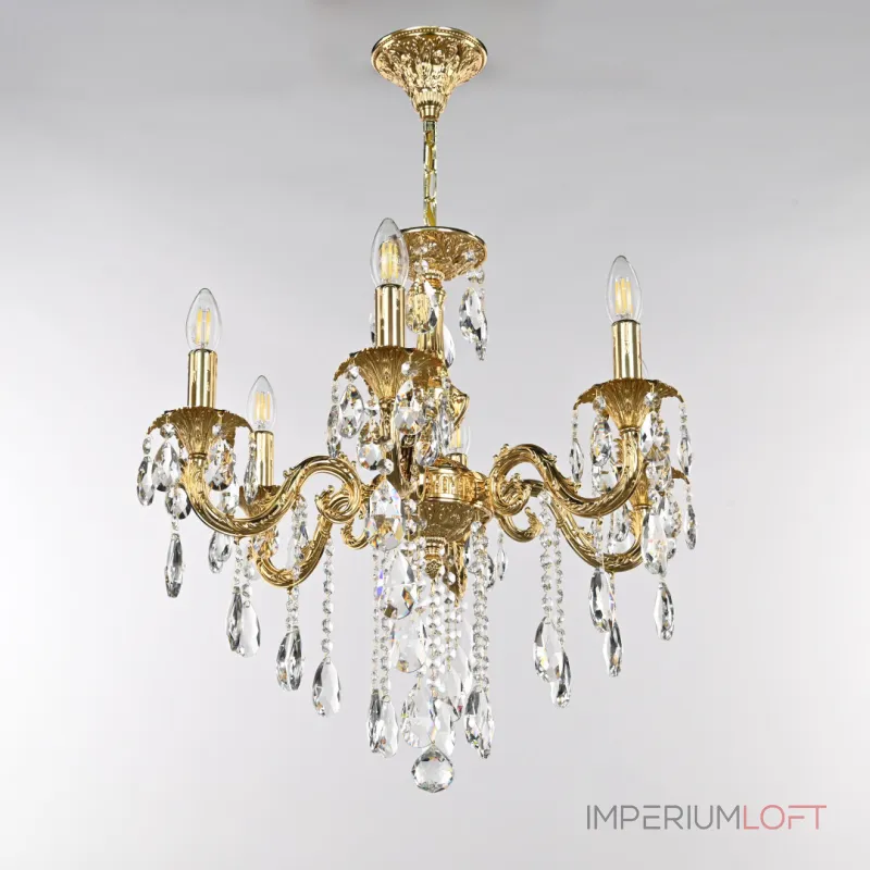 Подвесная люстра Bohemia Ivele Crystal AL7901 AL79101/6/175 B G