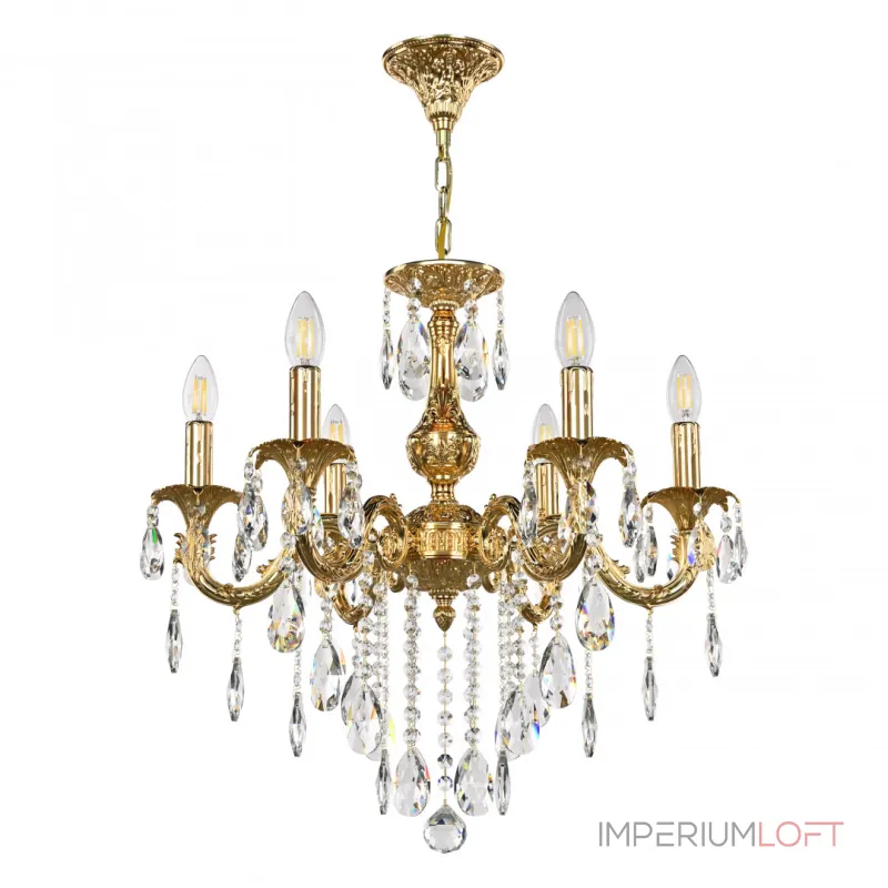 Подвесная люстра Bohemia Ivele Crystal AL7901 AL79101/6/175 B G