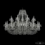 Подвесная люстра Bohemia Ivele Crystal 1409 1409/16+8/460 Ni