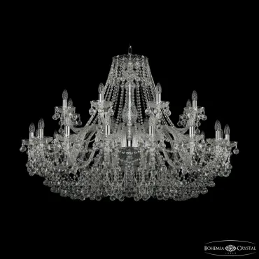 Подвесная люстра Bohemia Ivele Crystal 1409 1409/16+8/460 Ni Подвесная люстра Bohemia Ivele Crystal 1409 1409/16+8/460 Ni