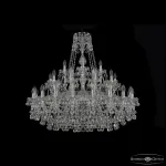 Подвесная люстра Bohemia Ivele Crystal 1409 1409/20+10+5/360 Ni