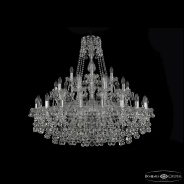 Подвесная люстра Bohemia Ivele Crystal 1409 1409/20+10+5/360 Ni