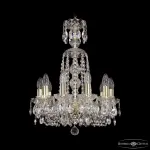 Подвесная люстра Bohemia Ivele Crystal 1402 1402/10/141/XL-58 G