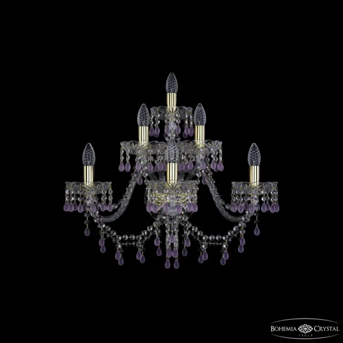 Бра Bohemia Ivele Crystal 1410 1410B/3+2+1/240/XL G V7010 от ImperiumLoft