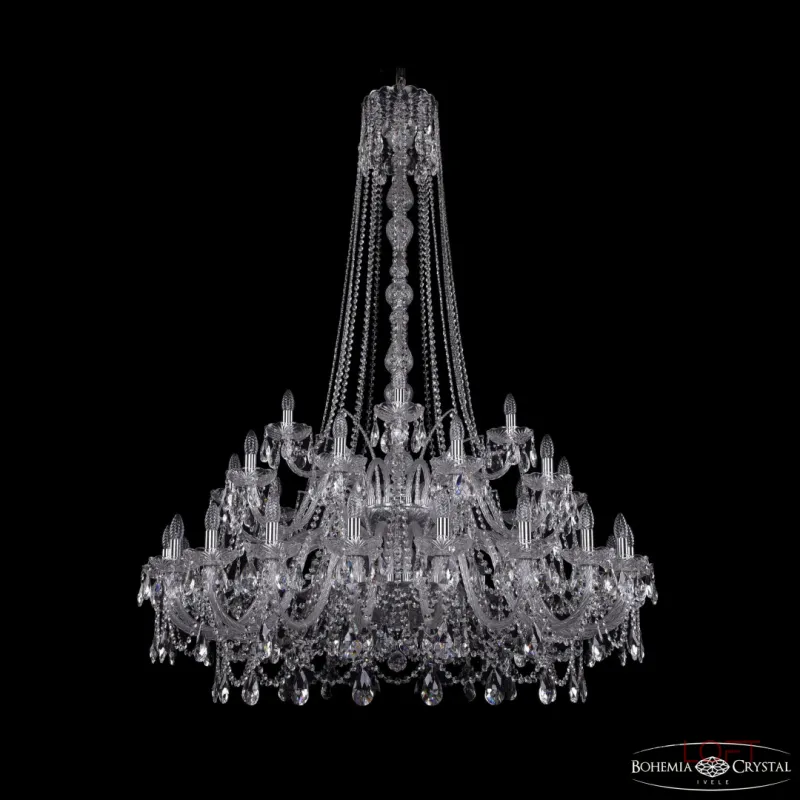 Подвесная люстра Bohemia Ivele Crystal 1411 1411/20+10+5/460/h-175/2d Ni Подвесная люстра Bohemia Ivele Crystal 1411 1411/20+10+5/460/h-175/2d Ni