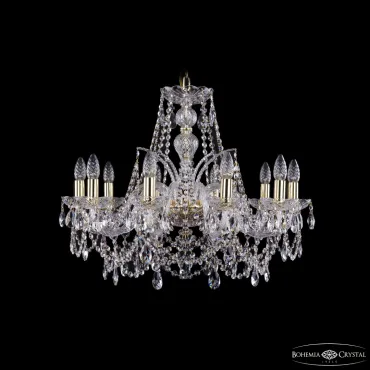 Подвесная люстра Bohemia Ivele Crystal 1411 1411/10/240 G