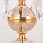 Настольная лампа Bohemia Ivele Crystal AL77 AL77500L/1-23 GW от ImperiumLoft