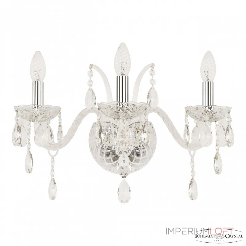 Бра Bohemia Ivele Crystal 105 105B/3/165 Ni Бра Bohemia Ivele Crystal 105 105B/3/165 Ni