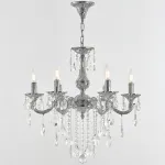 Подвесная люстра Bohemia Ivele Crystal AL7801 AL78101/6/175 B Ni