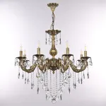 Подвесная люстра Bohemia Ivele Crystal AL7901 AL79101/8/250 B FP