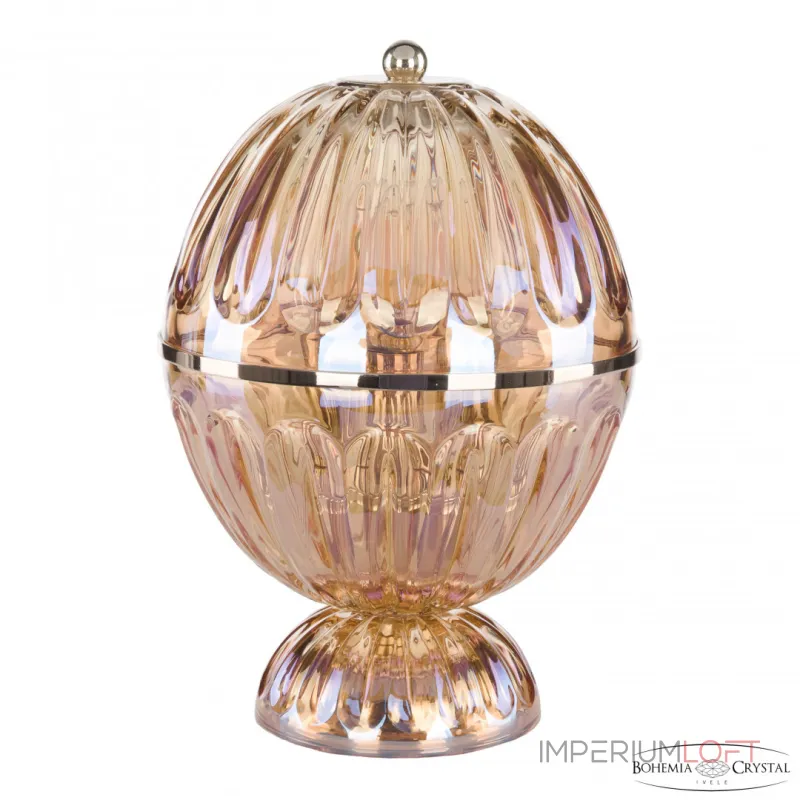 Настольная лампа Bohemia Ivele Crystal 5480 5480L/18 G Shampan/M-1H Настольная лампа Bohemia Ivele Crystal 5480 5480L/18 G Shampan/M-1H