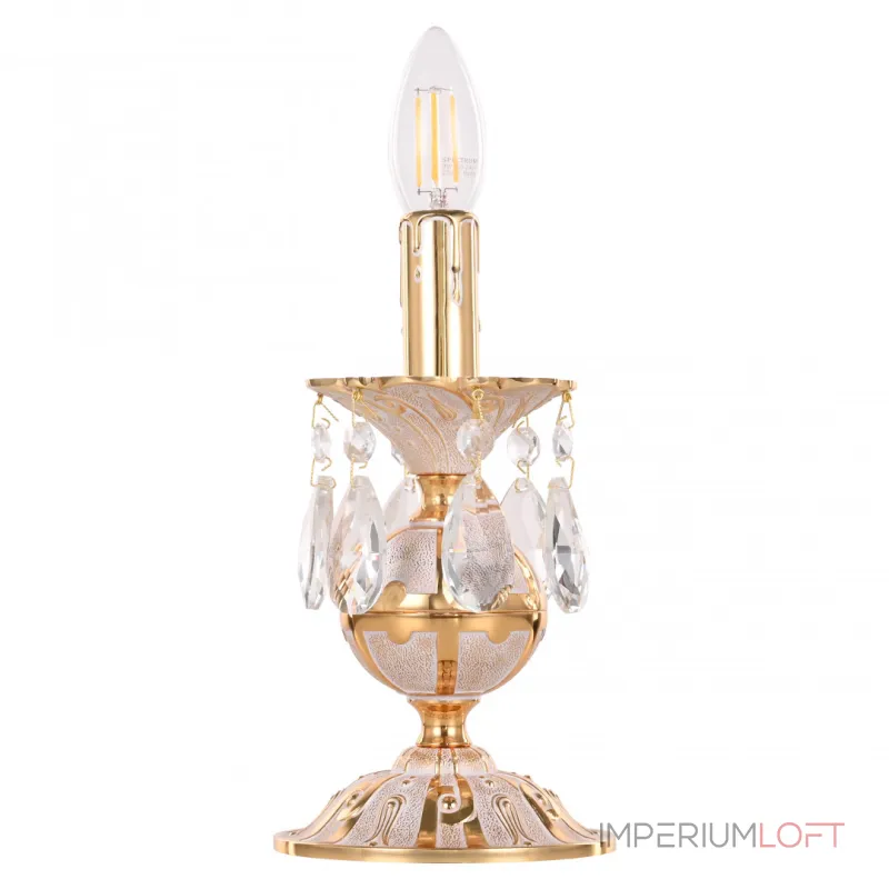 Настольная лампа Bohemia Ivele Crystal AL77 AL77500L/1-23 GW от ImperiumLoft Настольная лампа Bohemia Ivele Crystal AL77 AL77500L/1-23 GW от ImperiumLoft