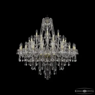 Подвесная люстра Bohemia Ivele Crystal 1415 1415/20+10+5/360 G