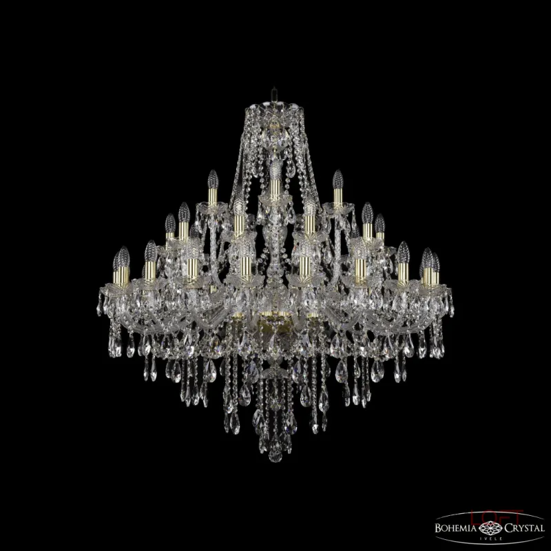 Подвесная люстра Bohemia Ivele Crystal 1415 1415/20+10+5/360 G