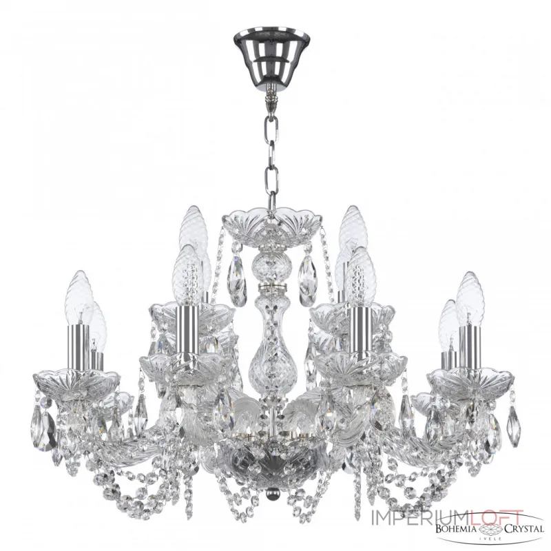 Подвесная люстра Bohemia Ivele Crystal 119 119/8+4/200 Ni Подвесная люстра Bohemia Ivele Crystal 119 119/8+4/200 Ni