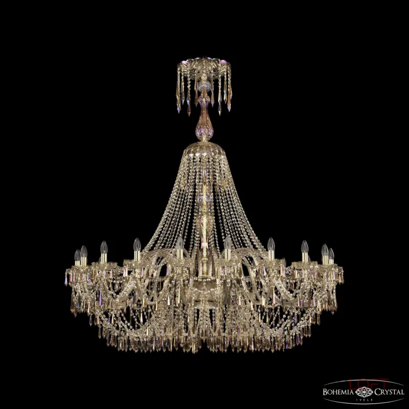 Подвесная люстра Bohemia Ivele Crystal 1403 1403/20/530/XL-160 G M801