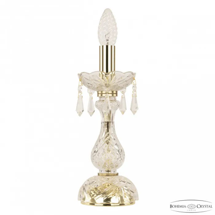 Настольная лампа Bohemia Ivele Crystal 104 104L/1-27 G от ImperiumLoft