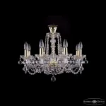 Подвесная люстра Bohemia Ivele Crystal 1402 1402/8/195 G Balls tube