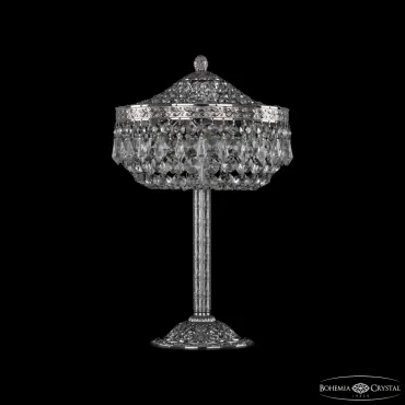 Настольная лампа Bohemia Ivele Crystal 1901 19011L6/25IV Ni