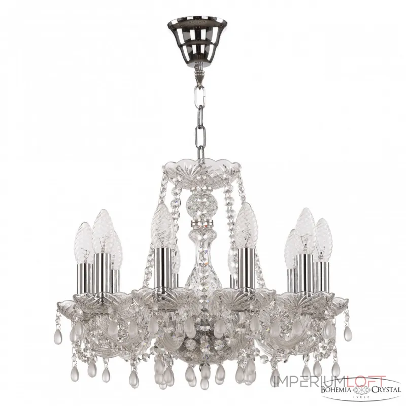 Подвесная люстра Bohemia Ivele Crystal 112 112/10/141 Ni V0300 Подвесная люстра Bohemia Ivele Crystal 112 112/10/141 Ni V0300