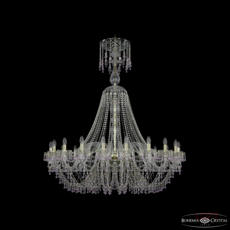 Подвесная люстра Bohemia Ivele Crystal 1410 1410/20/460/XL-145 G V7010 Подвесная люстра Bohemia Ivele Crystal 1410 1410/20/460/XL-145 G V7010