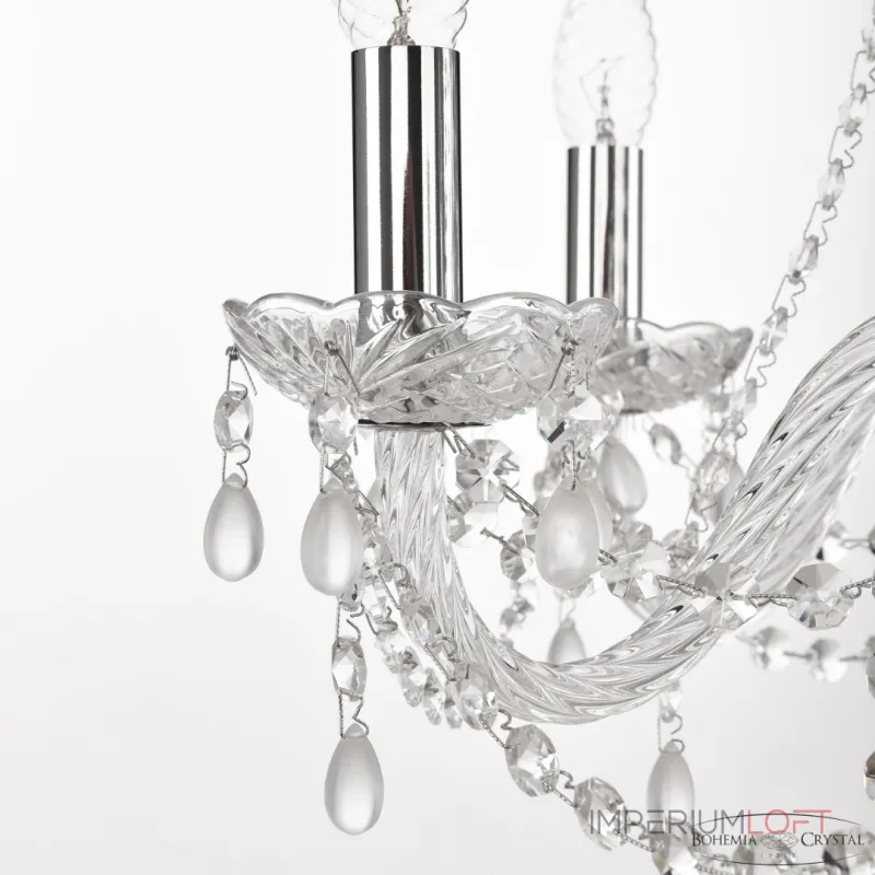 Подвесная люстра Bohemia Ivele Crystal 112 112/6/165 Ni V0300