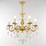 Подвесная люстра Bohemia Ivele Crystal AL7901 AL79101/6/175 B G