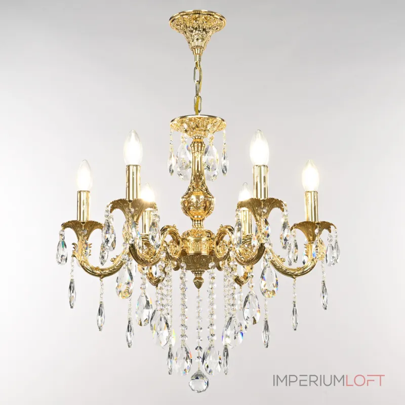 Подвесная люстра Bohemia Ivele Crystal AL7901 AL79101/6/175 B G