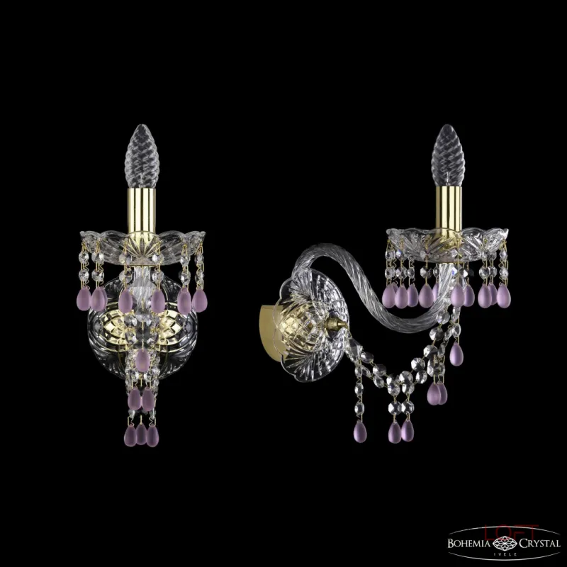 Бра Bohemia Ivele Crystal 1410 1410B/1/195/XL G V7010 Бра Bohemia Ivele Crystal 1410 1410B/1/195/XL G V7010