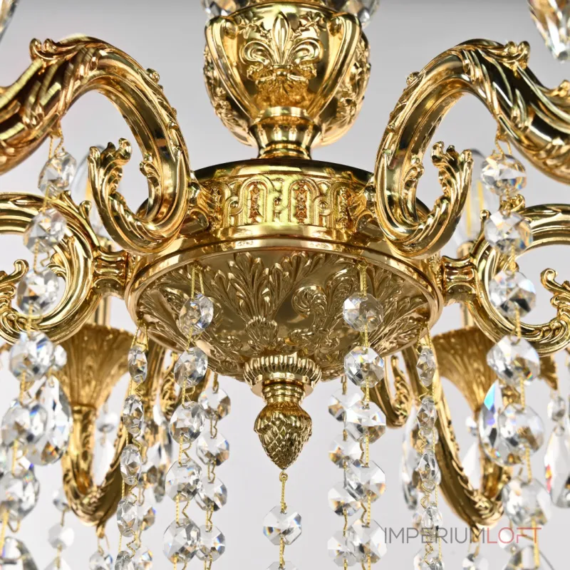 Подвесная люстра Bohemia Ivele Crystal AL7901 AL79101/6/175 B G